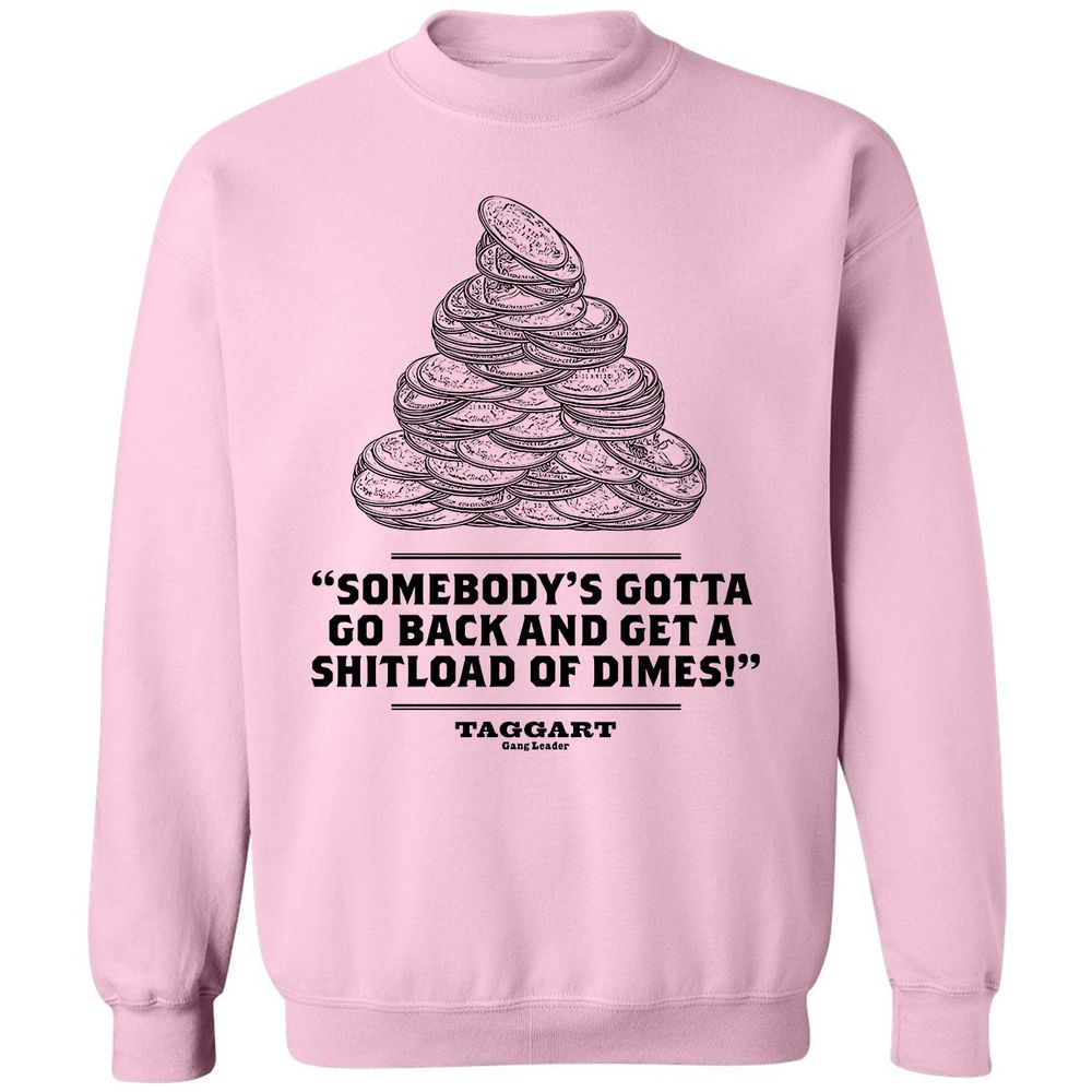 Classic Unisex Sweatshirt - L1U5TQYP - Light Pink - 3