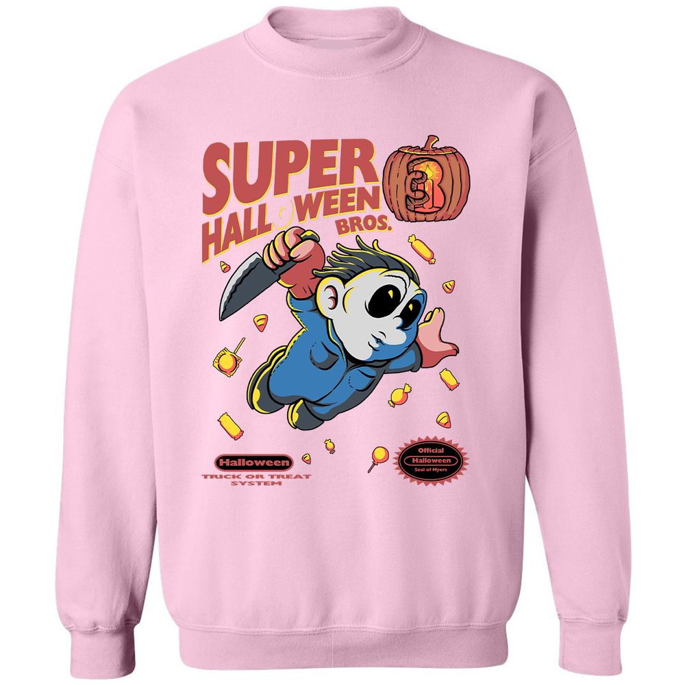 Classic Unisex Sweatshirt - TGJ6HLM8 - Light Pink - 3