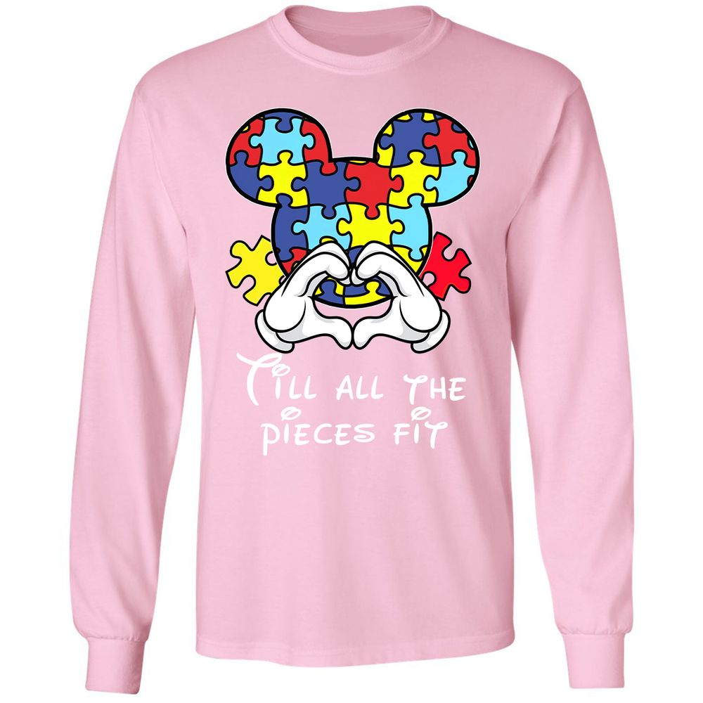 Long Sleeve T-Shirt - 5Y8JC667 - Light Pink - 3