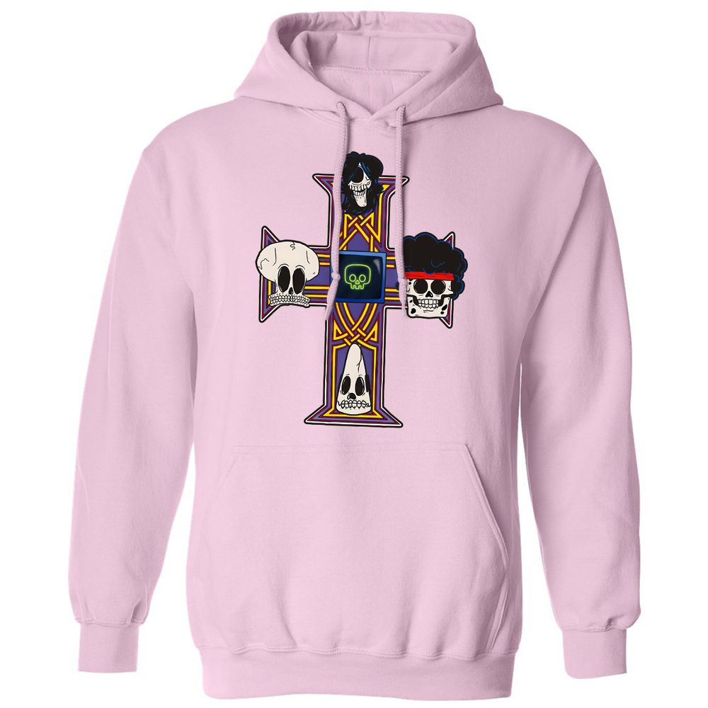 Classic Unisex Hoodie - CG6Y5R2J - Light Pink - 3