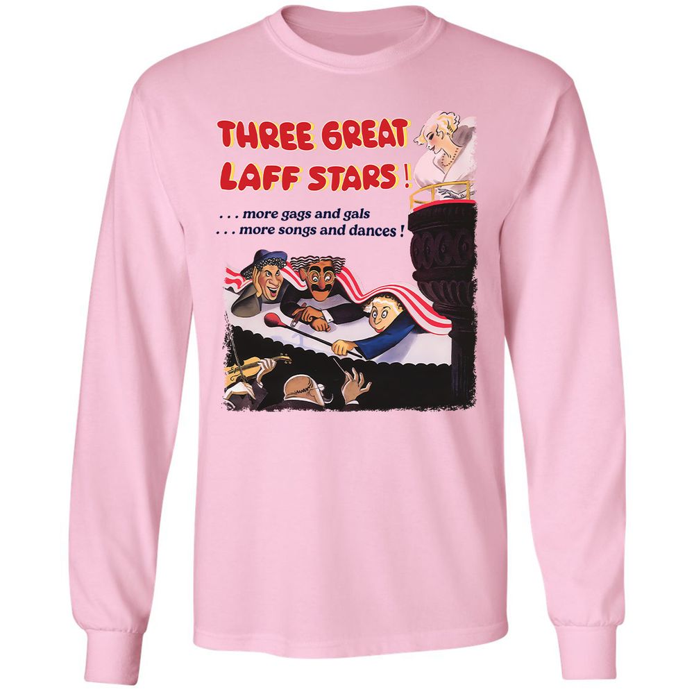 Long Sleeve T-Shirt - SSLZXZXY - Light Pink - 3