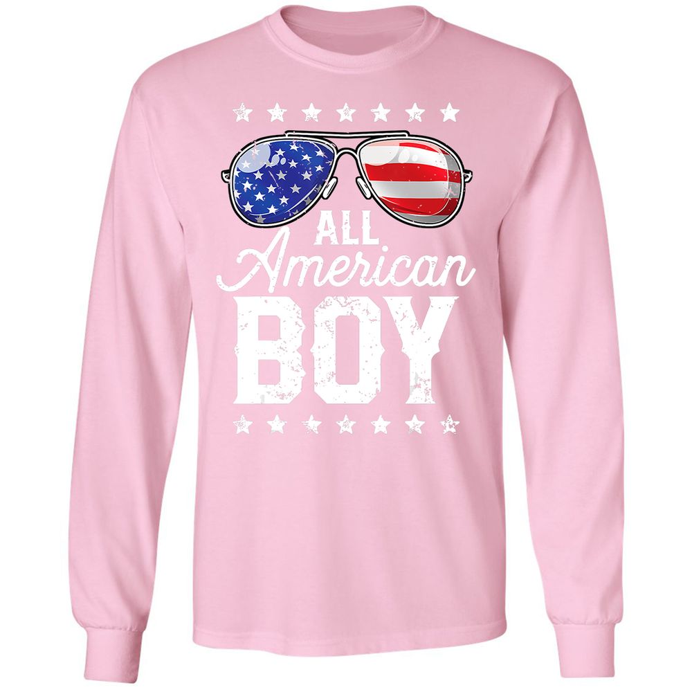 Long Sleeve T-Shirt - UBBY164H - Light Pink - 3