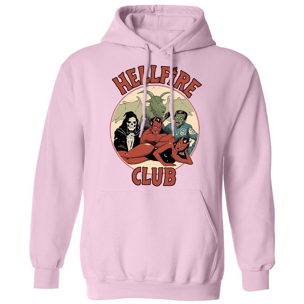 Classic Unisex Hoodie - M5DMYYHX - Light Pink - 3