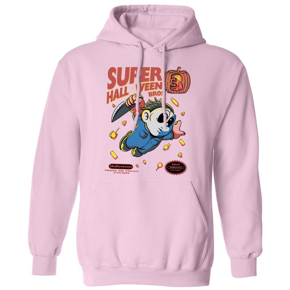 Classic Unisex Hoodie - CG8FK767 - Light Pink - 3