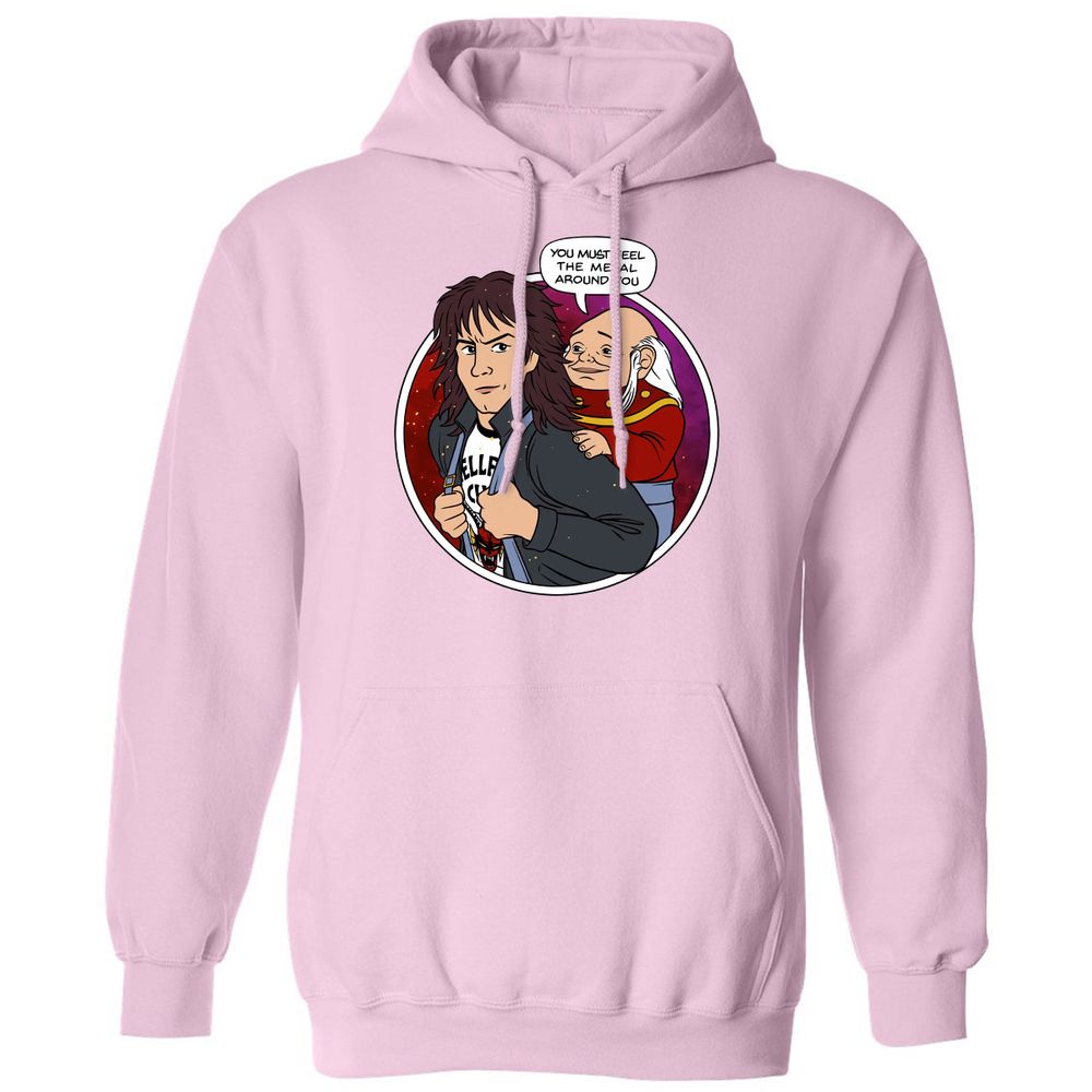 Classic Unisex Hoodie - AMHY2UZD - Light Pink - 3