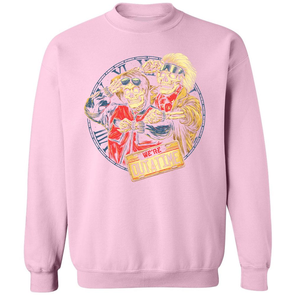 Classic Unisex Sweatshirt - B4HX1HPK - Light Pink - 3