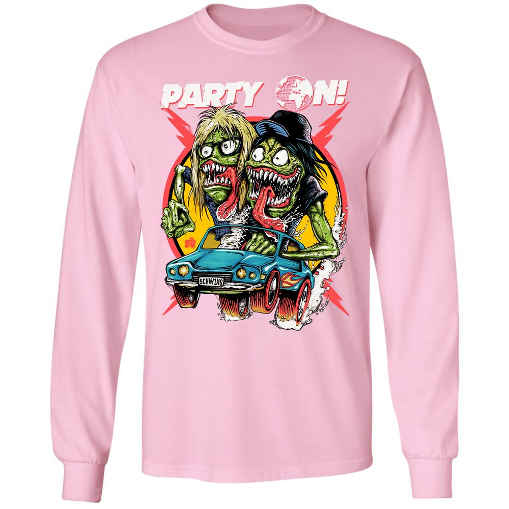 Long Sleeve T-Shirt - 3YXDY7UY - Light Pink - 3