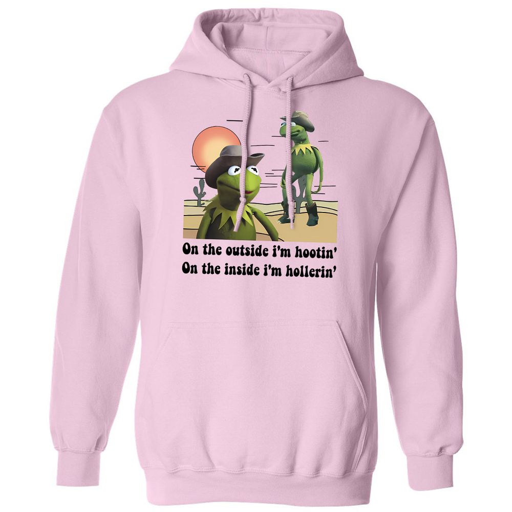 Classic Unisex Hoodie - 595SGW4G - Light Pink - 3