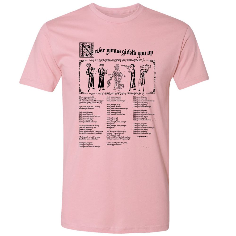 Premium Unisex T-Shirt - 7GN7EL7E - Light Pink - 3