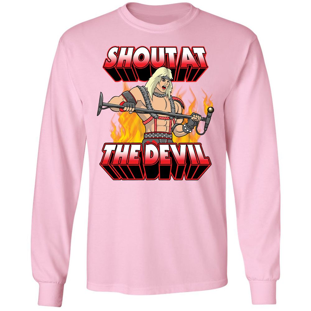 Long Sleeve T-Shirt - UEUV9EQN - Light Pink - 3