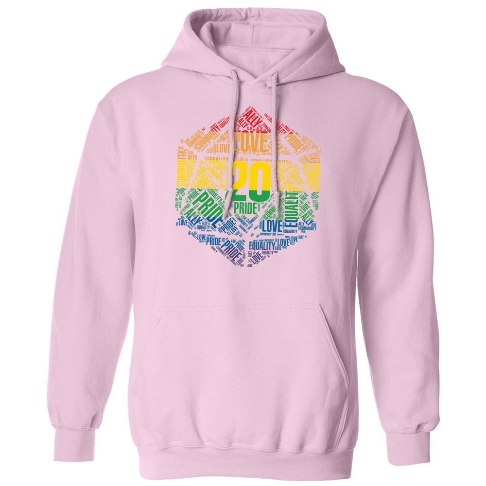 Classic Unisex Hoodie - J4PHH11P - Light Pink - 3