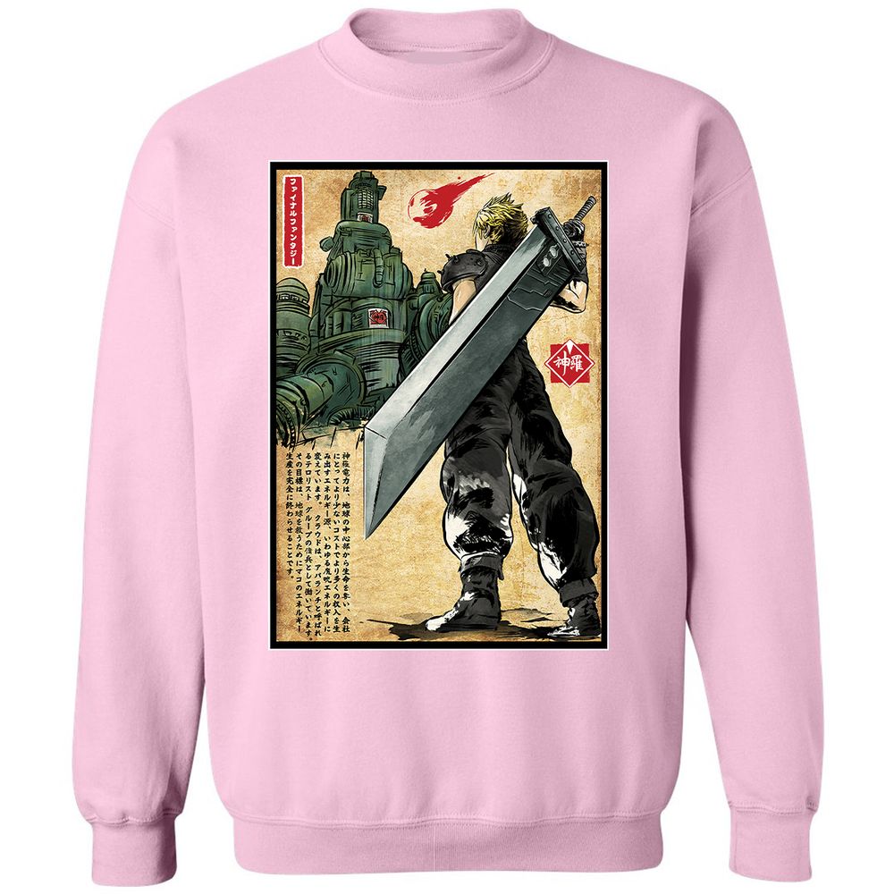 Classic Unisex Sweatshirt - SPWPUPMT - Light Pink - 3