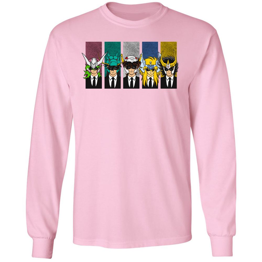 Long Sleeve T-Shirt - LPVT4H3R - Light Pink - 3