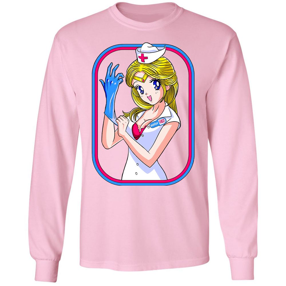 Long Sleeve T-Shirt - A7AR8TN5 - Light Pink - 3