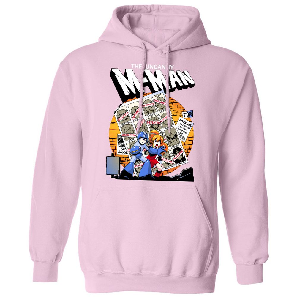 Classic Unisex Hoodie - PTHV3FQW - Light Pink - 3