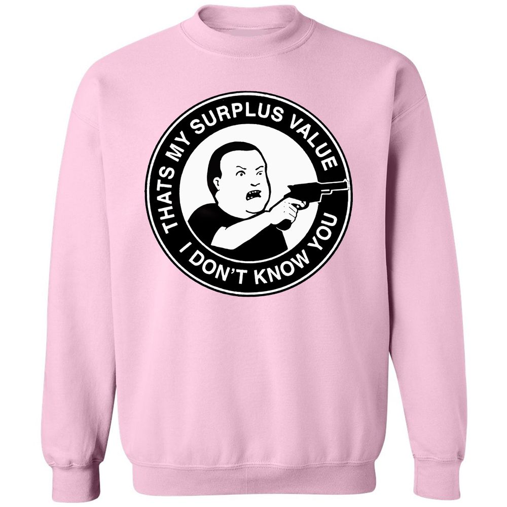 Classic Unisex Sweatshirt - 4N8V3KBL - Light Pink - 3