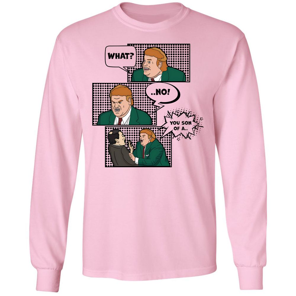 Long Sleeve T-Shirt - WTS3KJ95 - Light Pink - 3