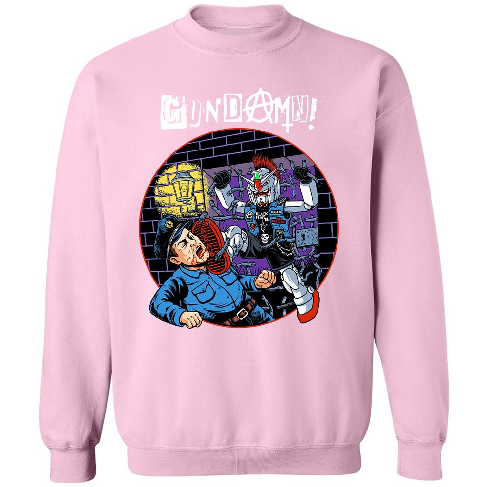 Classic Unisex Sweatshirt - 2BMC4CXX - Light Pink - 3