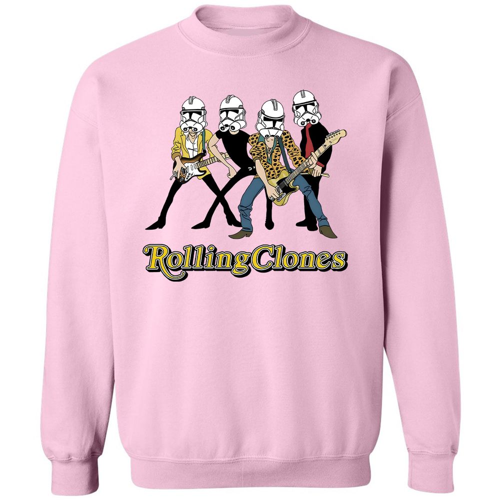 Classic Unisex Sweatshirt - STQNH2QS - Light Pink - 3