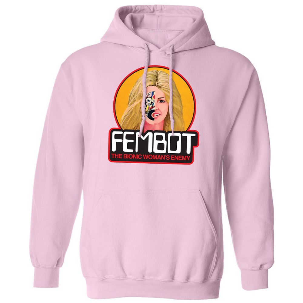Classic Unisex Hoodie - BQQEW7ML - Light Pink - 3