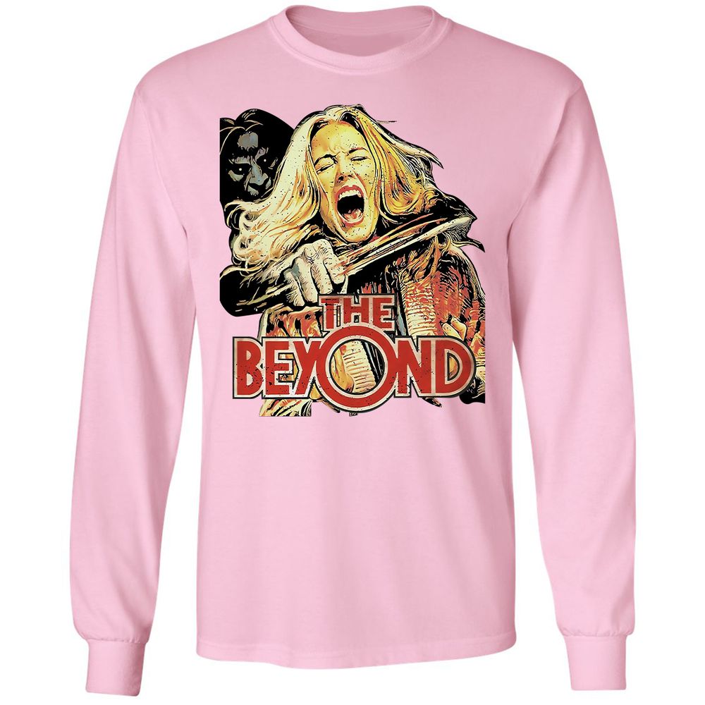 Long Sleeve T-Shirt - UZGZ61GX - Light Pink - 3