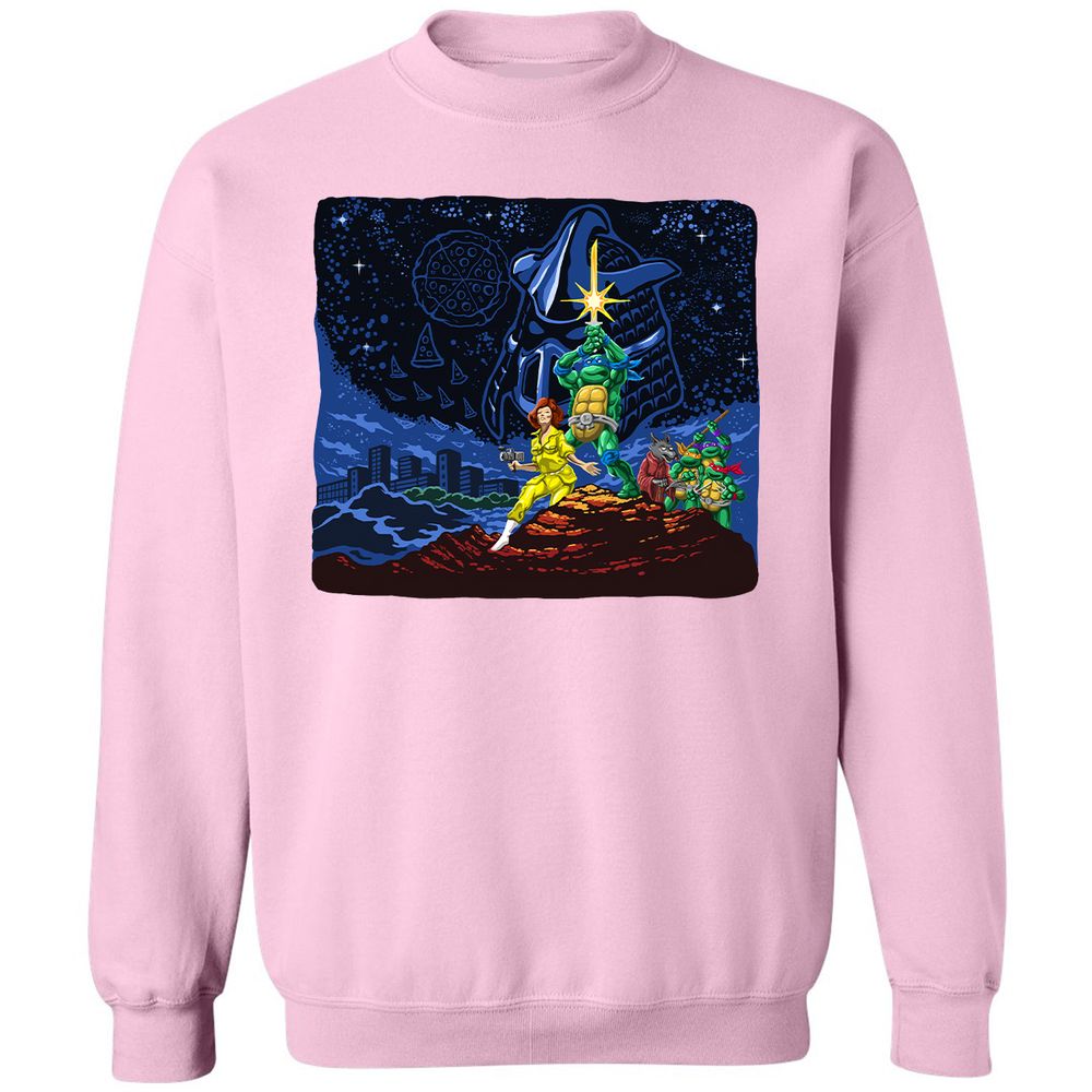 Classic Unisex Sweatshirt - 9Q1EBB6A - Light Pink - 3