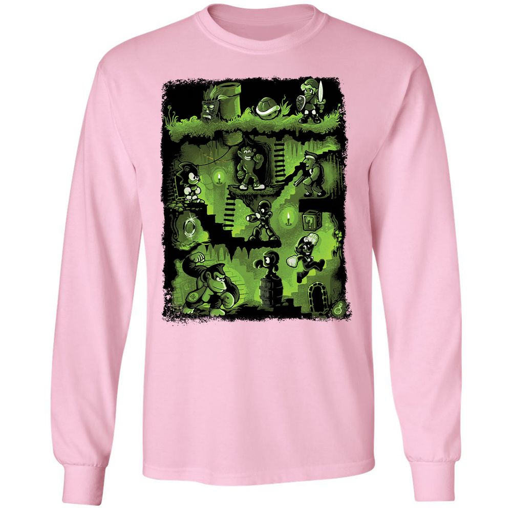 Long Sleeve T-Shirt - 2PY8ZN9R - Light Pink - 3