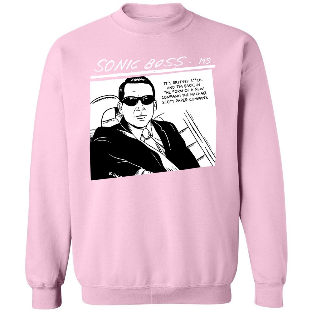Classic Unisex Sweatshirt - NNPLYWVG - Light Pink - 3