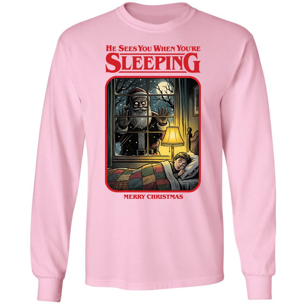 Long Sleeve T-Shirt - AHVNSDJQ - Light Pink - 3