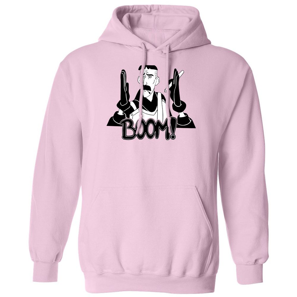 Classic Unisex Hoodie - ZN7JUV1E - Light Pink - 3