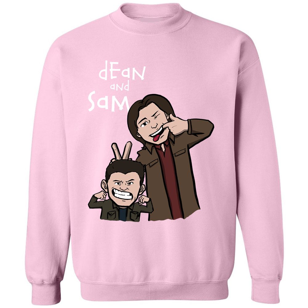 Classic Unisex Sweatshirt - XVZX96BA - Light Pink - 3