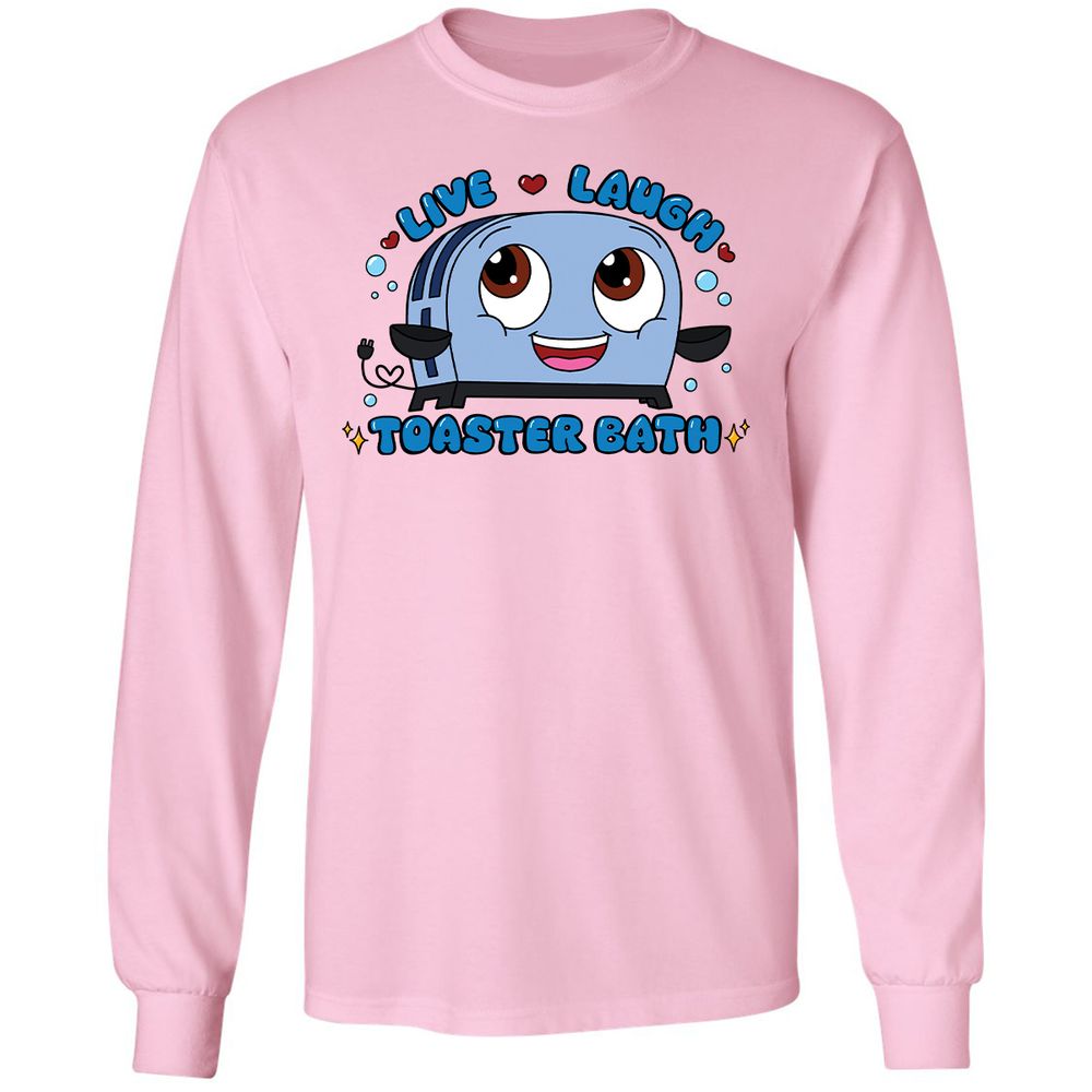 Long Sleeve T-Shirt - K6ENSU6F - Light Pink - 3