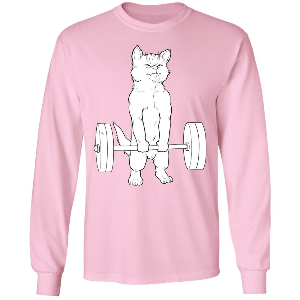 Long Sleeve T-Shirt - X4AWUGHD - Light Pink - 3