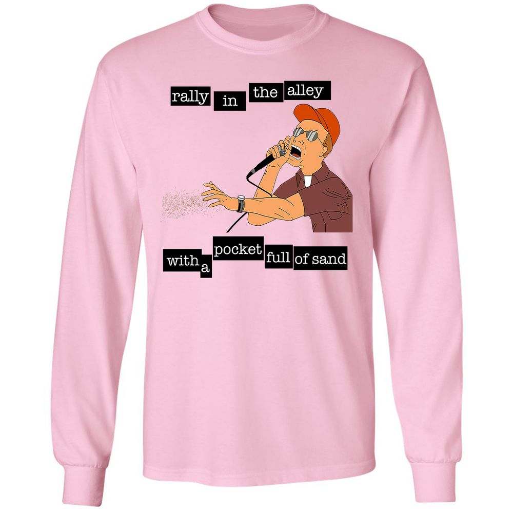 Long Sleeve T-Shirt - 8SQWV7WS - Light Pink - 3