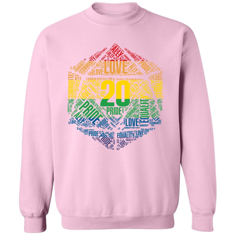 Classic Unisex Sweatshirt - L134G5W1 - Light Pink - 3