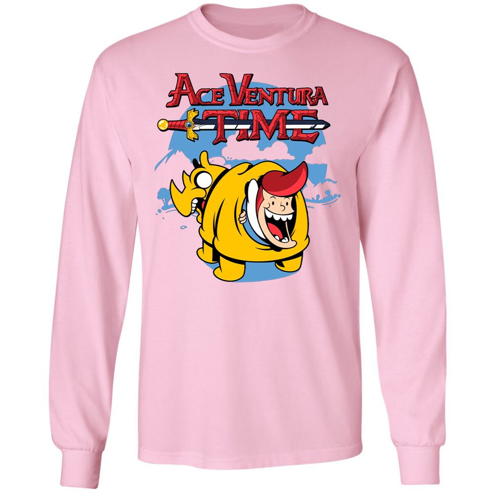 Long Sleeve T-Shirt - G9R6B53F - Light Pink - 3