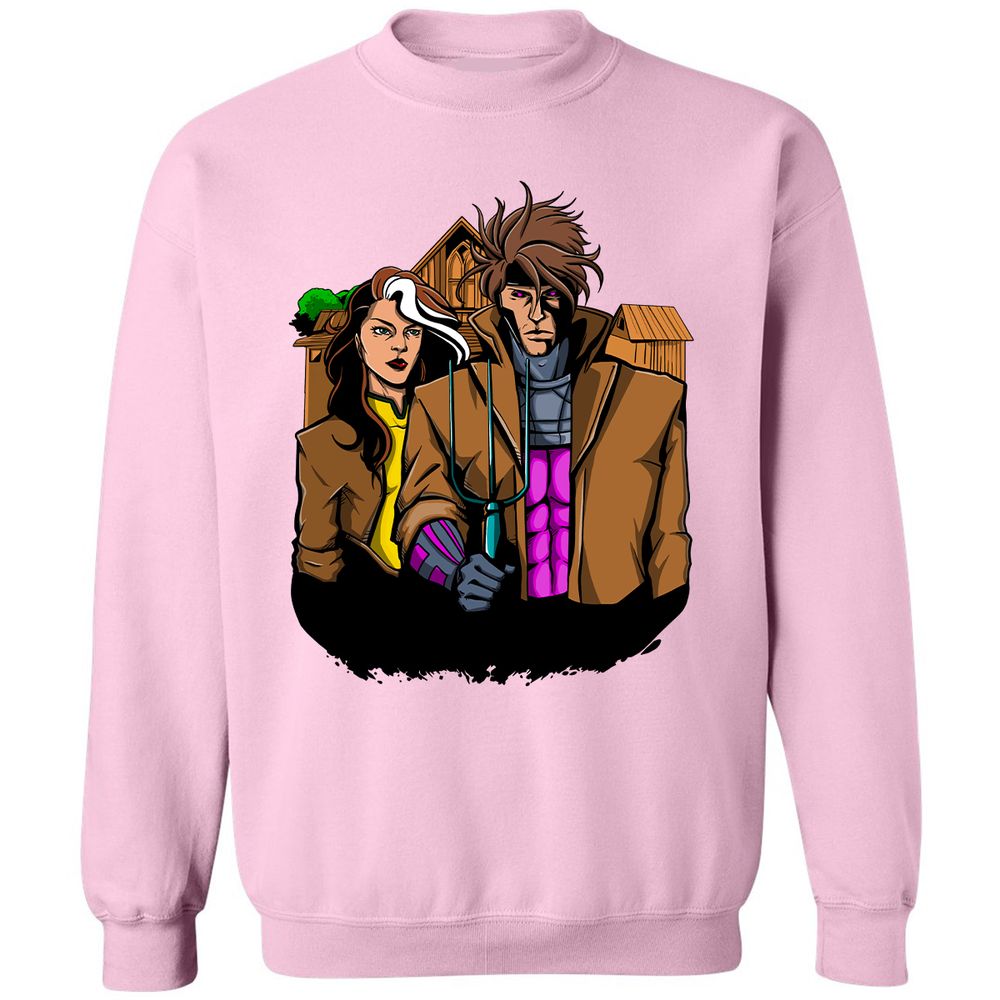 Classic Unisex Sweatshirt - ZM6EJPCK - Light Pink - 3