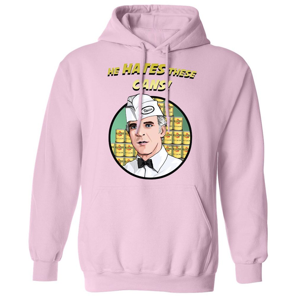 Classic Unisex Hoodie - UTP2QV6W - Light Pink - 3
