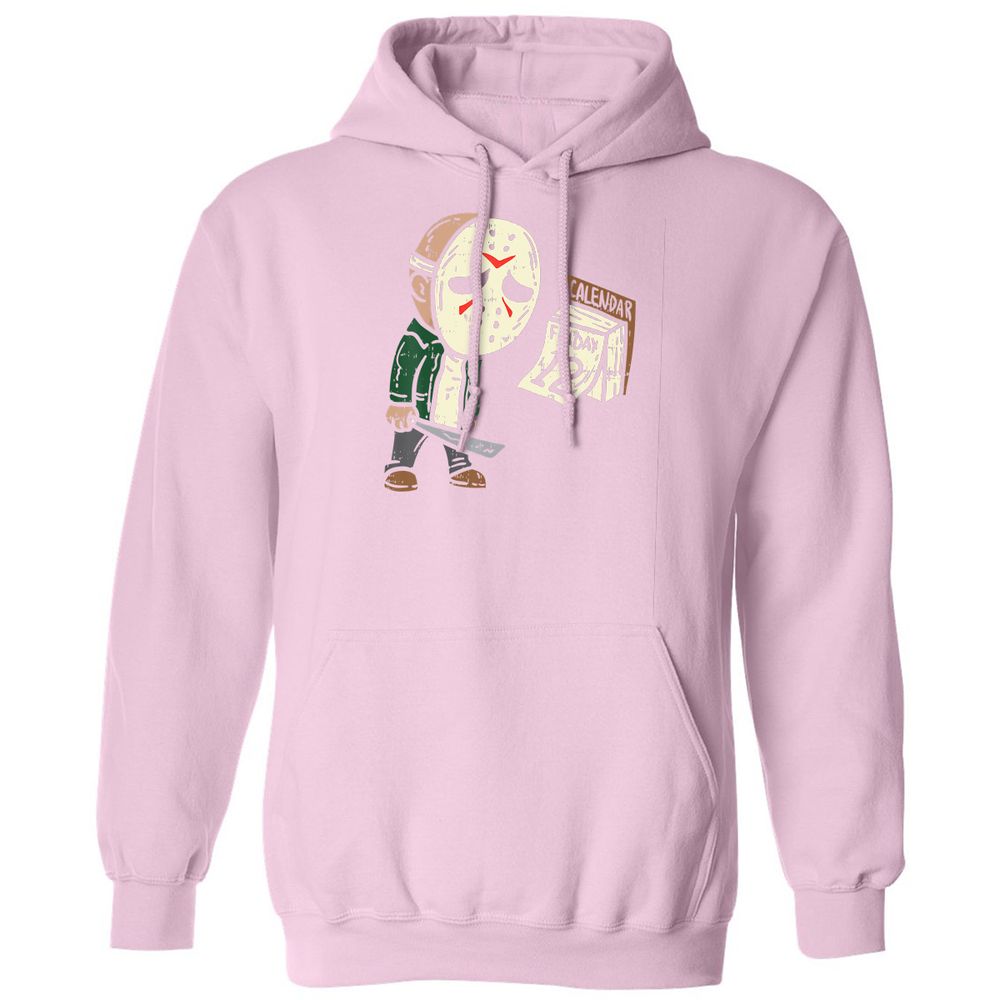Classic Unisex Hoodie - G73H8T2Y - Light Pink - 3