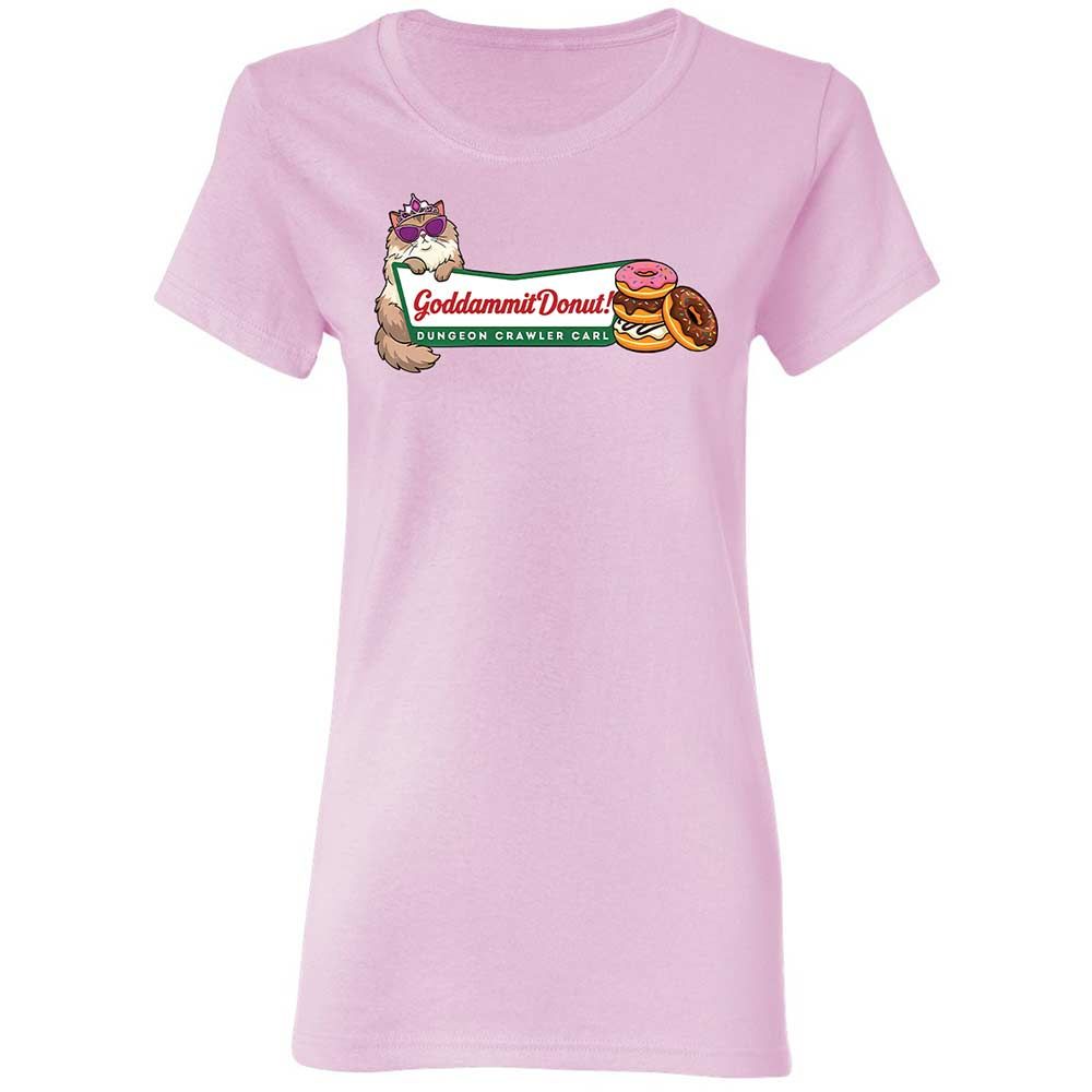 Women's T-Shirt - JY4RPVZD - Light Pink - 3