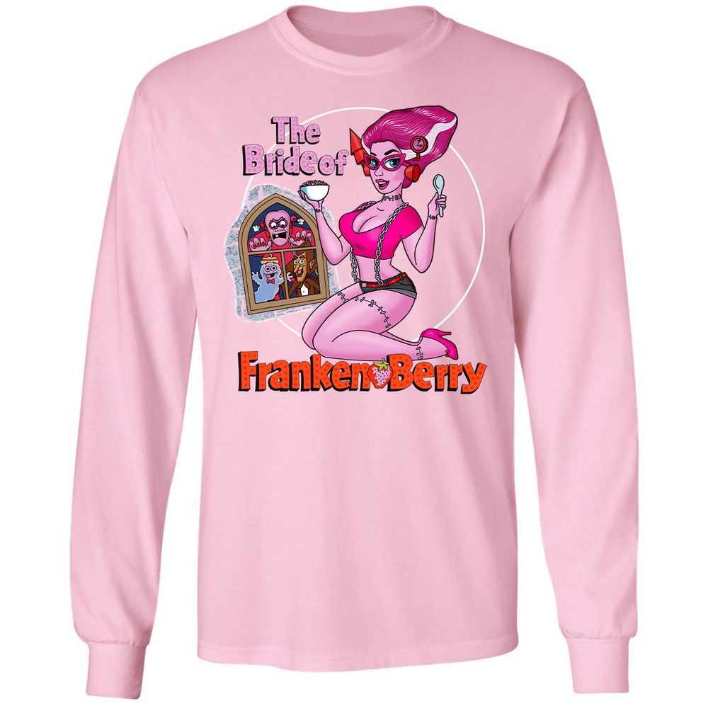 Long Sleeve T-Shirt - W2PG7KKV - Light Pink - 3