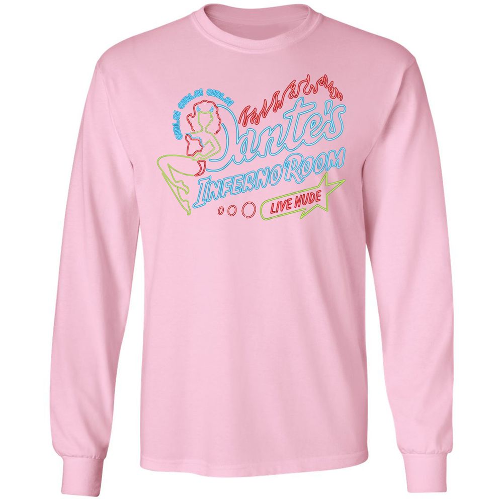 Long Sleeve T-Shirt - 535XTYN3 - Light Pink - 3