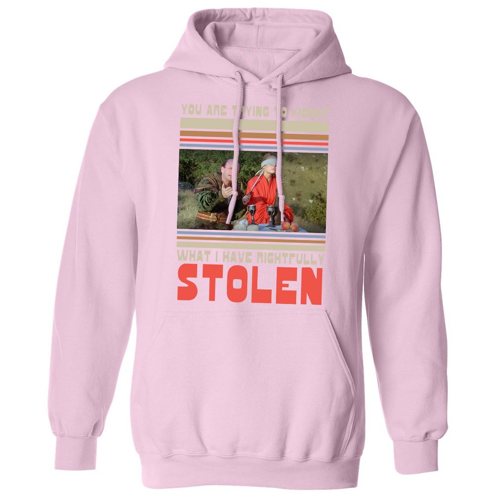 Classic Unisex Hoodie - MZN2MEYE - Light Pink - 3