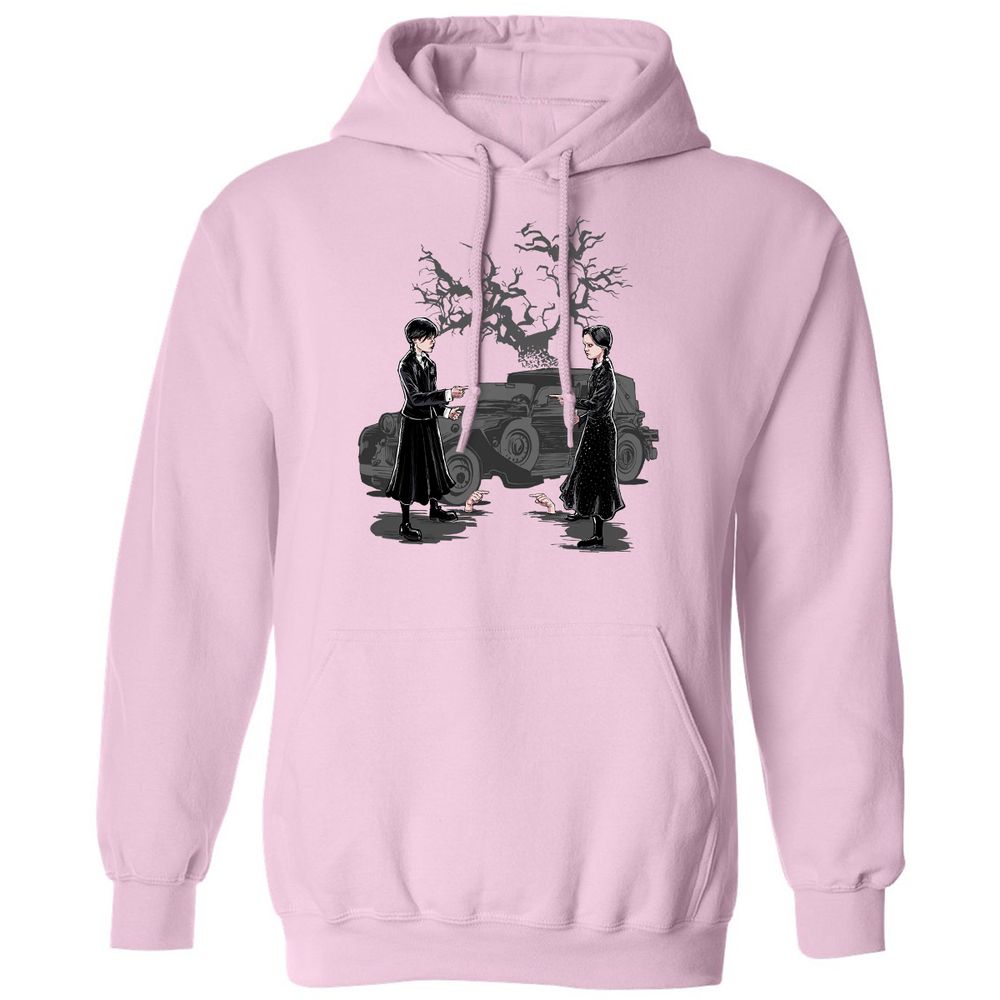 Classic Unisex Hoodie - TZF8MN2E - Light Pink - 3