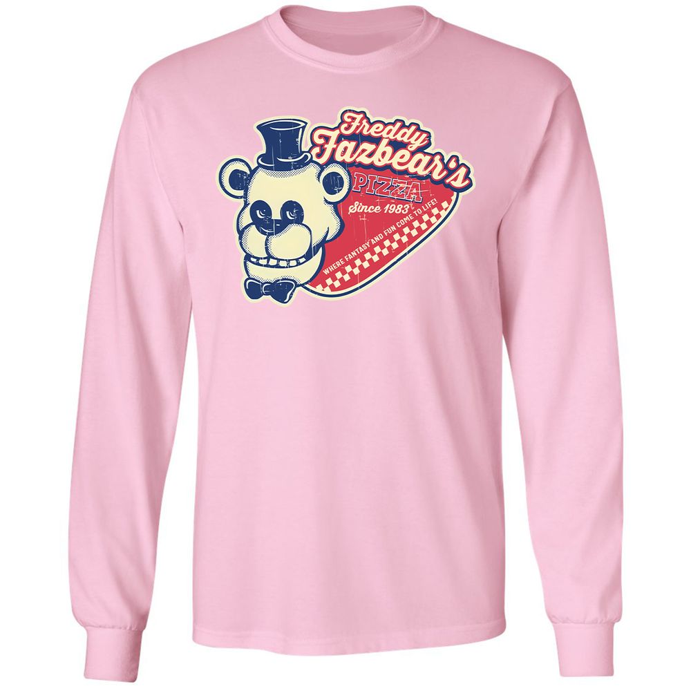 Long Sleeve T-Shirt - DR1HTM78 - Light Pink - 3