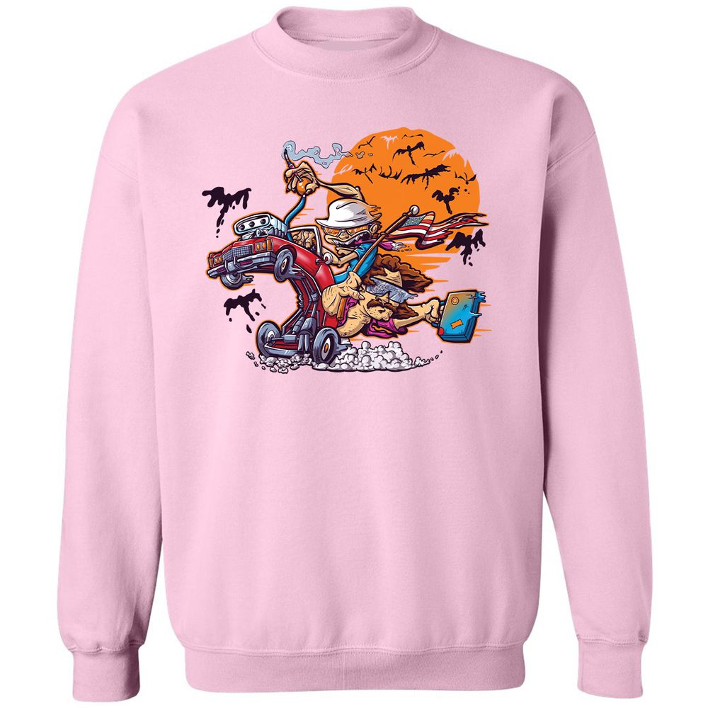 Classic Unisex Sweatshirt - N8DEQDEL - Light Pink - 3