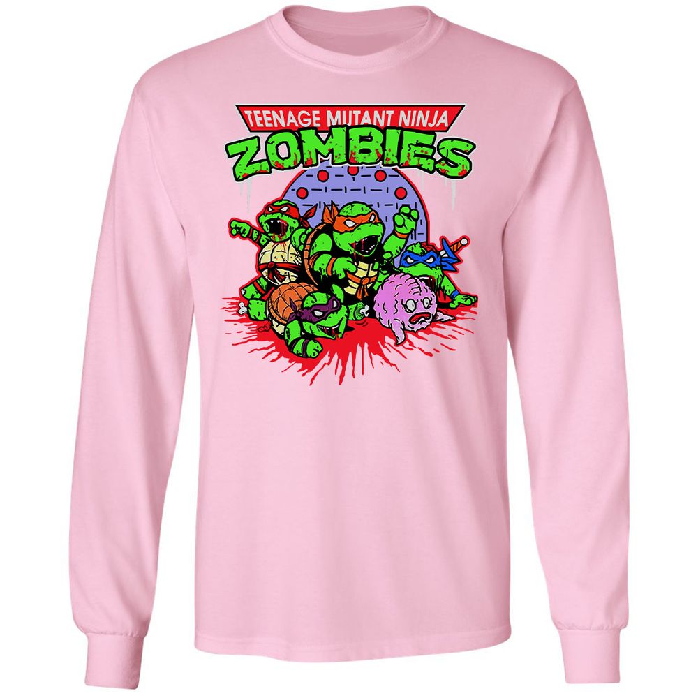 Long Sleeve T-Shirt - SKN41A3J - Light Pink - 3