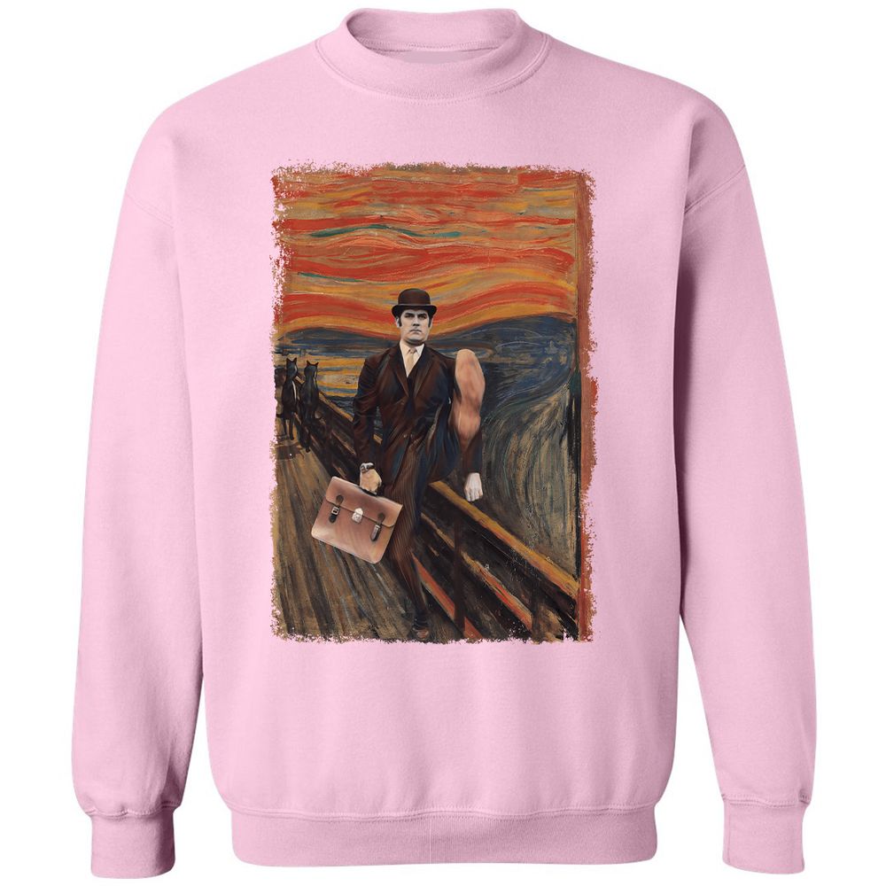 Classic Unisex Sweatshirt - VGW6EHD4 - Light Pink - 3