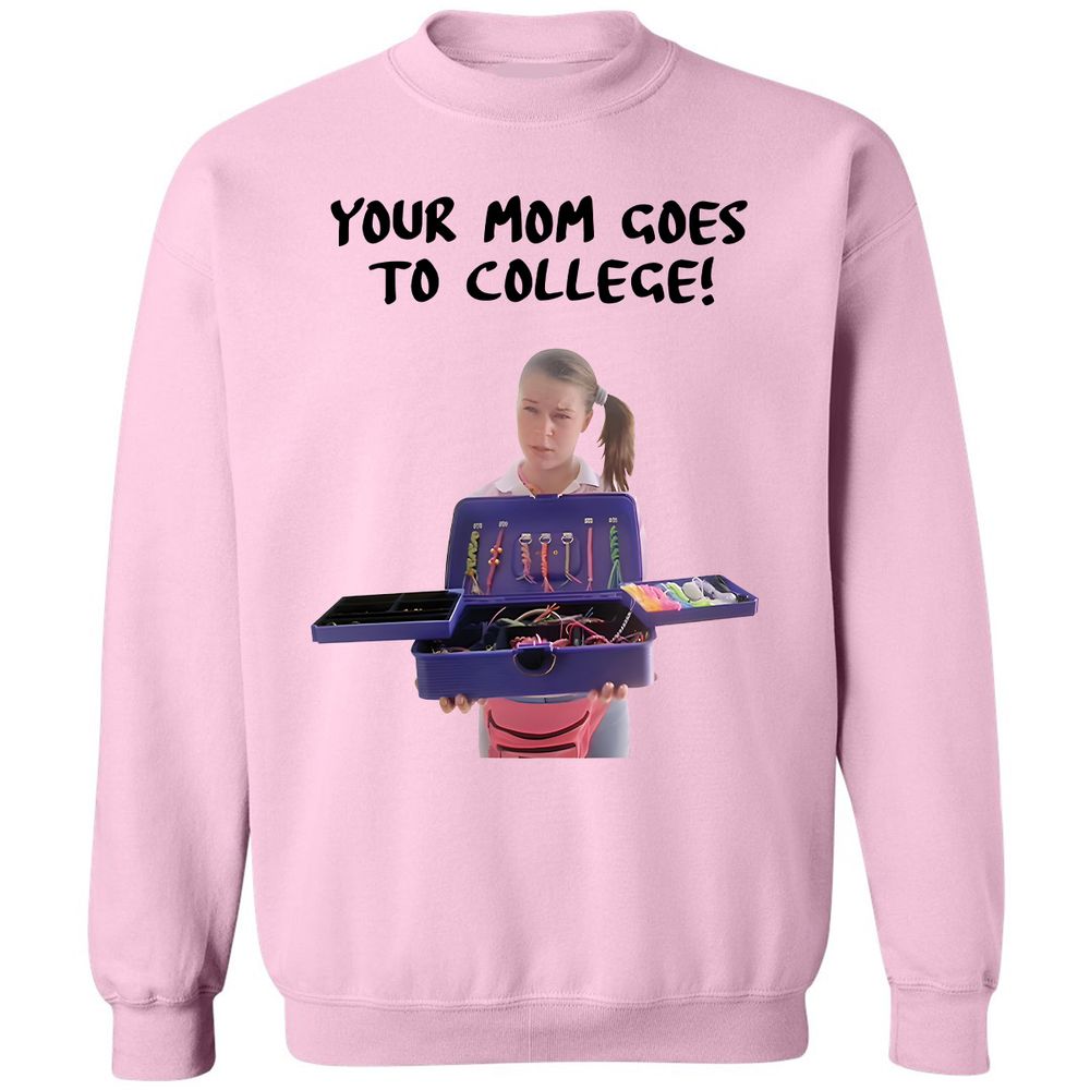 Classic Unisex Sweatshirt - W9RHMJ3V - Light Pink - 3
