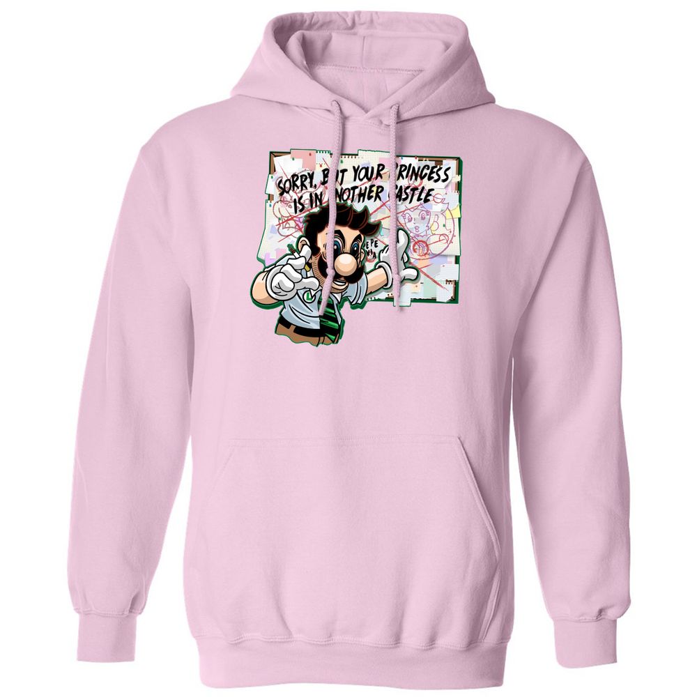 Classic Unisex Hoodie - 4C53QCGH - Light Pink - 3